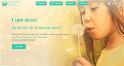 Desktop Screenshot of charitablechoice.org.hk
